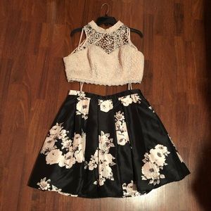 2-piece dress.